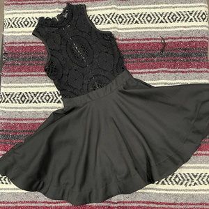 black H&M dress XS
